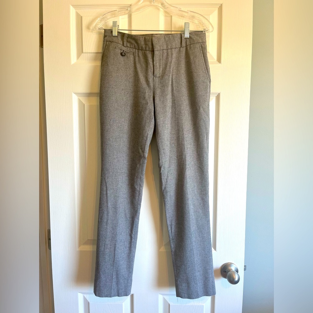 Banana Republic Gray Cropped Dress Pants